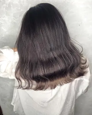 ミディアム カラー ヘアアレンジ 遠藤 拓馬のヘアスタイル