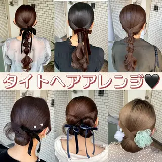 ロング ヘアアレンジ 褒められヘアメイク /‎ボブ女子🐶みおのその他イメージ