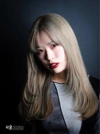 ロング カラー broaden by anon所属・瀧上 寧音のヘアスタイル