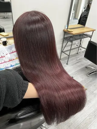 ロング カラー ChLem所属・り せのヘアスタイル