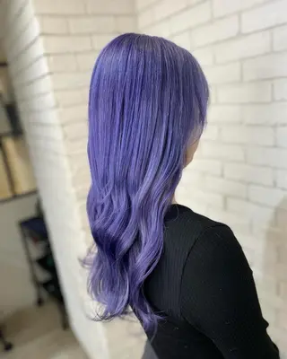 ロング カラー ヨシダ フミノリのヘアスタイル