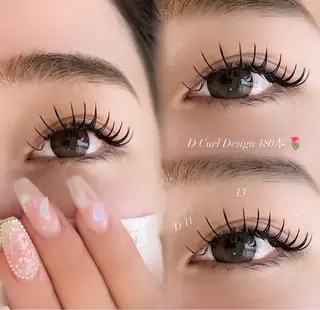 マツエク・マツパ 美眉アイブロウ&ハーブピーリングMiru天神店所属・山崎 蓮のマツエク・マツパデザイン