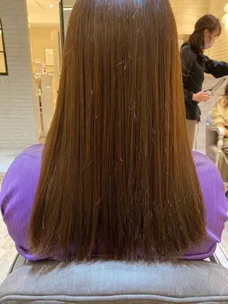 ロング 🍀髪質改善 ケアカラーrootsのヘアスタイル