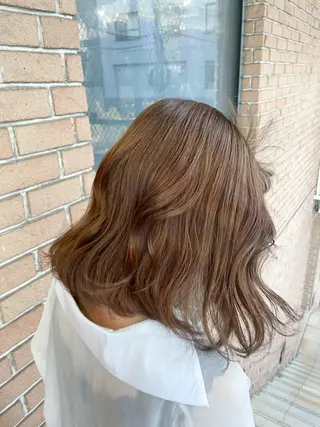 ミディアム ボブヘアカット Rikapi❤️のヘアスタイル
