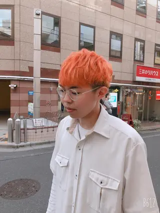 カラー メンズ デザインカラー🎨 下北沢 / 磯部のヘアスタイル