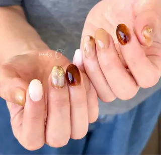 ネイル 大人可愛いネイル🎗 Hinaのネイルデザイン