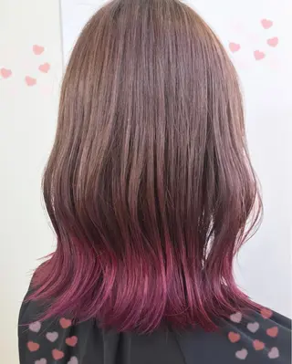 ミディアム カラー EMANON新宿東口所属・新宿駅近♡個室 ♡関口三都季🌜のヘアスタイル