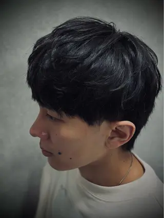 ショート カラー パーマ メンズ JADE with AKROS所属・JADEwith AKROS✨サヤカのヘアスタイル