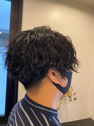 カラー パーマ ヘアアレンジ メンズ メンズパーマの巨匠 鈴木純のヘアスタイル