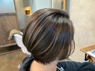 ショート カラー Hair&Make Nahoのマツエク・マツパデザイン