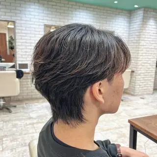 パーマ メンズ 外川 生純美ೀ🌝のヘアスタイル