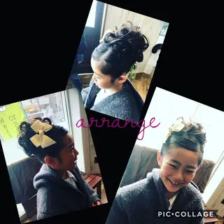 ヘアアレンジ ヘアサロンオスカー 岸和田蛸地蔵店のヘアスタイル