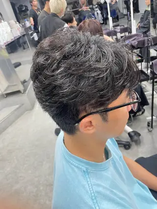 メンズ 波巻き/サーフカール 🌊吉野裕稀のヘアスタイル