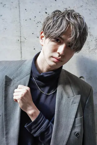 ショート カラー メンズ 津田 祐岐のヘアスタイル