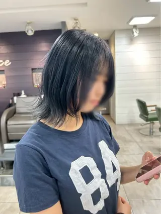 カラー ハイトーンカラー✨ 慶田玲和のヘアスタイル