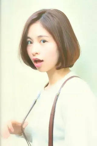 ショート カラー パーマ ヘアアレンジ iplus まつげ、眉毛、耳つぼのマツエク・マツパデザイン