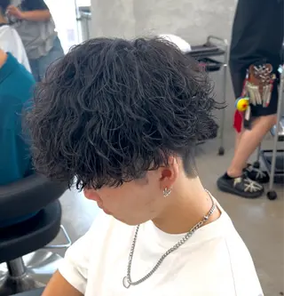 パーマ メンズ 新世代パーマ⚡️ の達人トモ⚡️のヘアスタイル