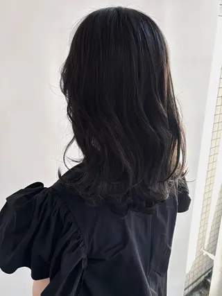 ミディアム カラー Large 都筑雅人のヘアスタイル