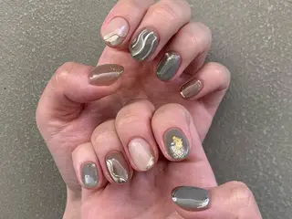 ネイル mana ☾のネイルデザイン