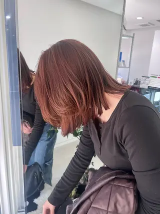 ミディアム カラー 🖤:抜け感×大人 スタイル/Aoiのヘアスタイル