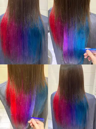 ロング カラー イズ ミのヘアスタイル