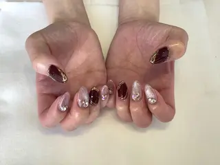 ネイル 💎🐰 saki. m 🐰💎のネイルデザイン