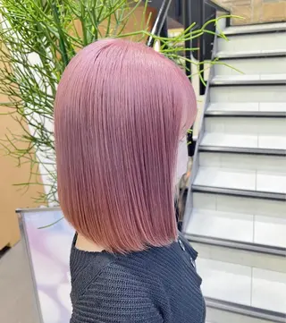 ミディアム カラー 🫧カット/パーマ /ネイル/かりん🫧のヘアスタイル