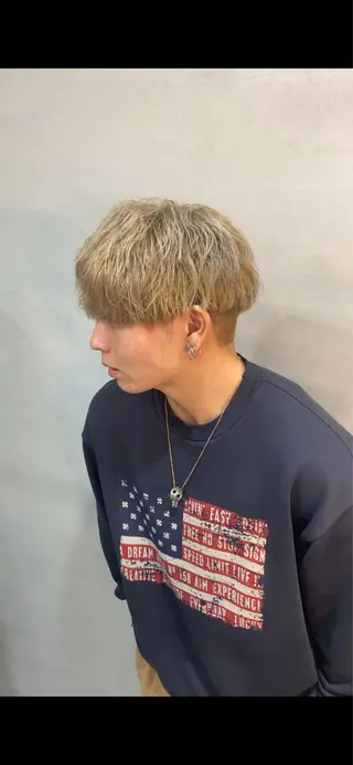 ショート メンズ LE-PLA Citta 大雅のヘアスタイル