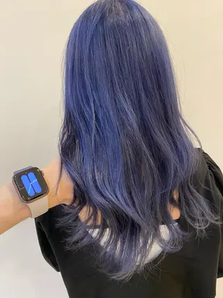 ミディアム カラー 美髪改善×シールエク ステ/ヨシモトカンジのヘアスタイル
