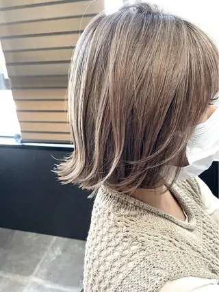 ミディアム ボブカット✂︎ 光翼のヘアスタイル