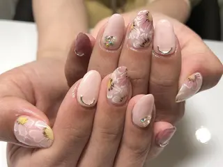 ネイル AB マツエクネイルサロンのネイルデザイン