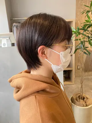 ショート RECORD所属・RECORD sakuraのヘアスタイル