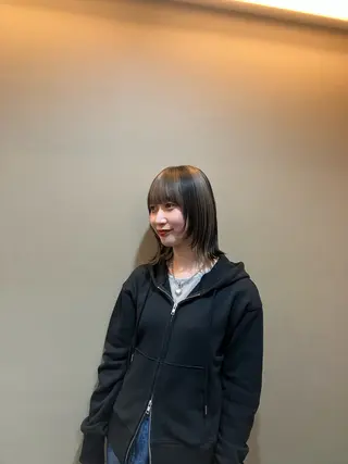 ミディアム カラー メンズパーマ/心斎橋 /四ツ橋駅/しょうまのヘアスタイル