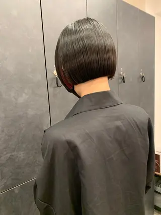 ミディアム カラー 似合わせcut ◎ 倉橋実咲のヘアスタイル