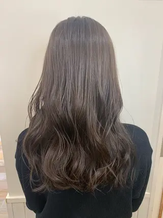 セミロング カラー 韓国ヘア/ニュアンス パーマ　kaitoのヘアスタイル