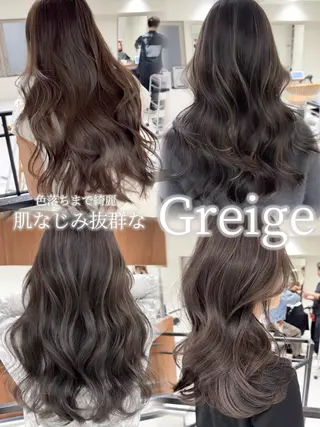 ロング カラー JILBLAN土浦所属・大塚 加奈恵のヘアスタイル