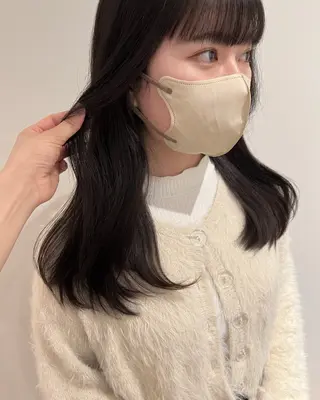 セミロング レイヤーカット｜美髪 ｜青山のヘアスタイル