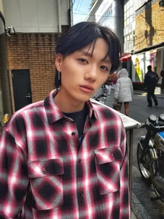 メンズ ハイトーン/アレンジ 🎀アオイ🎀のヘアスタイル