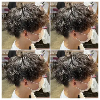 ミディアム パーマ メンズ 🔹似合わせ✖️垢抜 け職人/ℕ𝕆ℝ𝕀のヘアスタイル