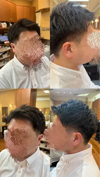 ショート HAIR&GROOMING YOSHIZAWA Inc.HAKOZAKI所属・💈メンズカット/ 石本晶也のヘアスタイル