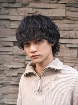 パーマ メンズ 川口 翔太郎（fifth）のヘアスタイル