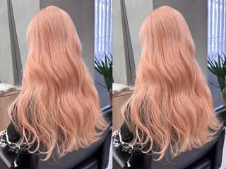 ロング PELE所属・【渋谷ハイトーン/ ブリーチ】ミサキ🎀のヘアスタイル
