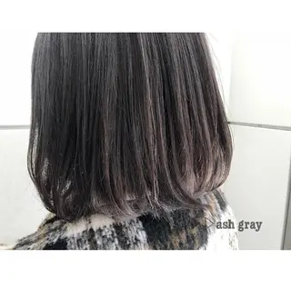 ミディアム カラー 🤍中野 レオ🤍のヘアスタイル