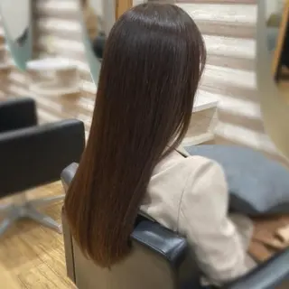 ロング カラー 『艶髪』で印象が激変 ！髪質改善専門KONのヘアスタイル