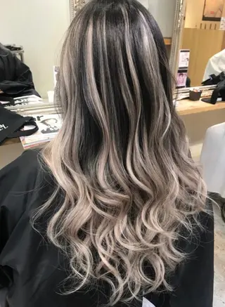 ロング カラー 立川/シールエクステ /みづきのヘアスタイル