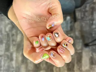ネイル aime 中崎町のネイルデザイン