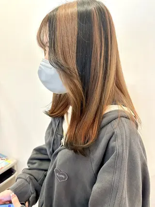 セミロング カラー Lita（リタ）所属・十希羽 / Litaのヘアスタイル