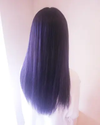 ロング カラー JIL BLAN 京都所属・RU RIのヘアスタイル