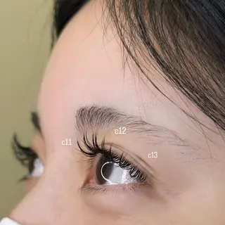 マツエク・マツパ Defi所属・タチバナ リコのマツエク・マツパデザイン