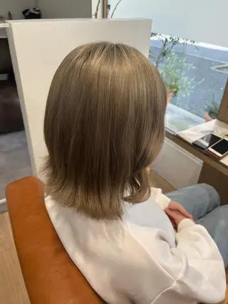 ミディアム カラー ERII /伏見・栄 カットモデル募集中!のヘアスタイル